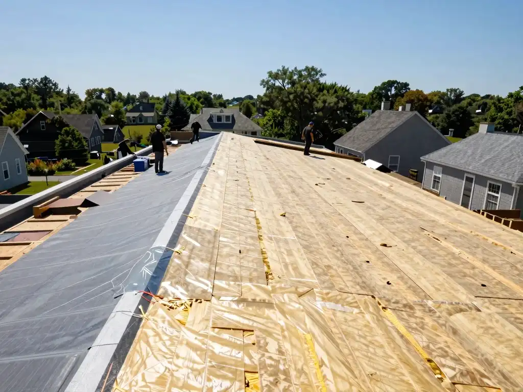 Reliable flat roof replacement services in Suffolk County New York