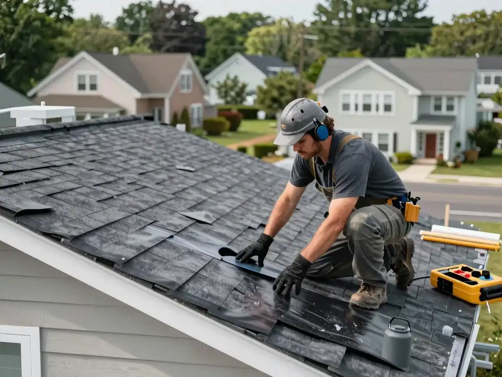 Home flat roofing solutions in Suffolk County NY