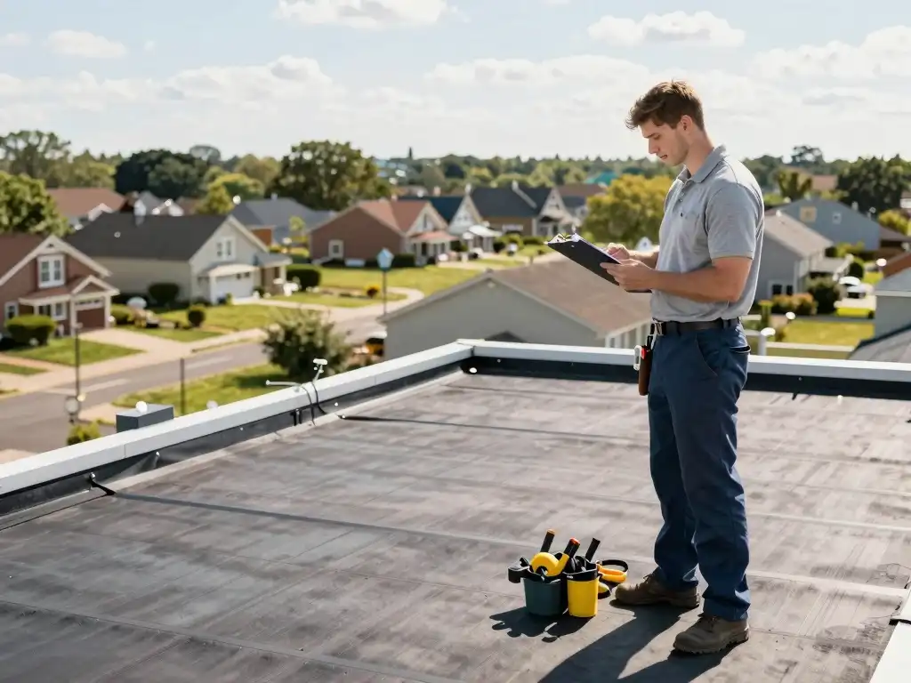 Flat roofing services in Suffolk County New York by Excel Flat Roofing