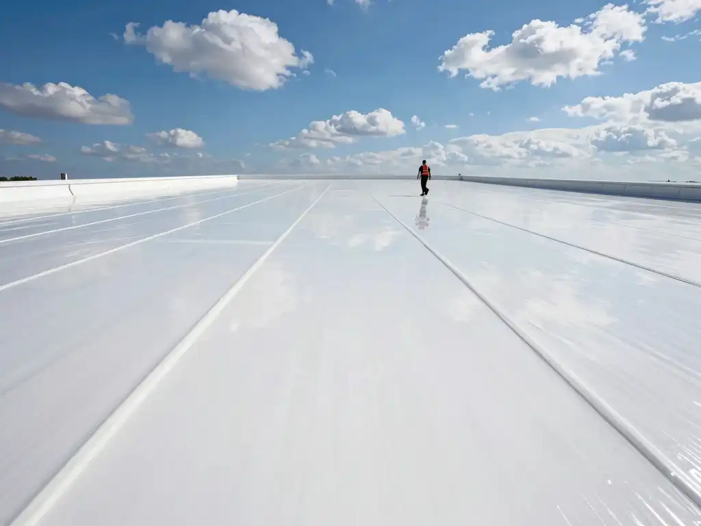 TPO roofing installation in Suffolk County New York